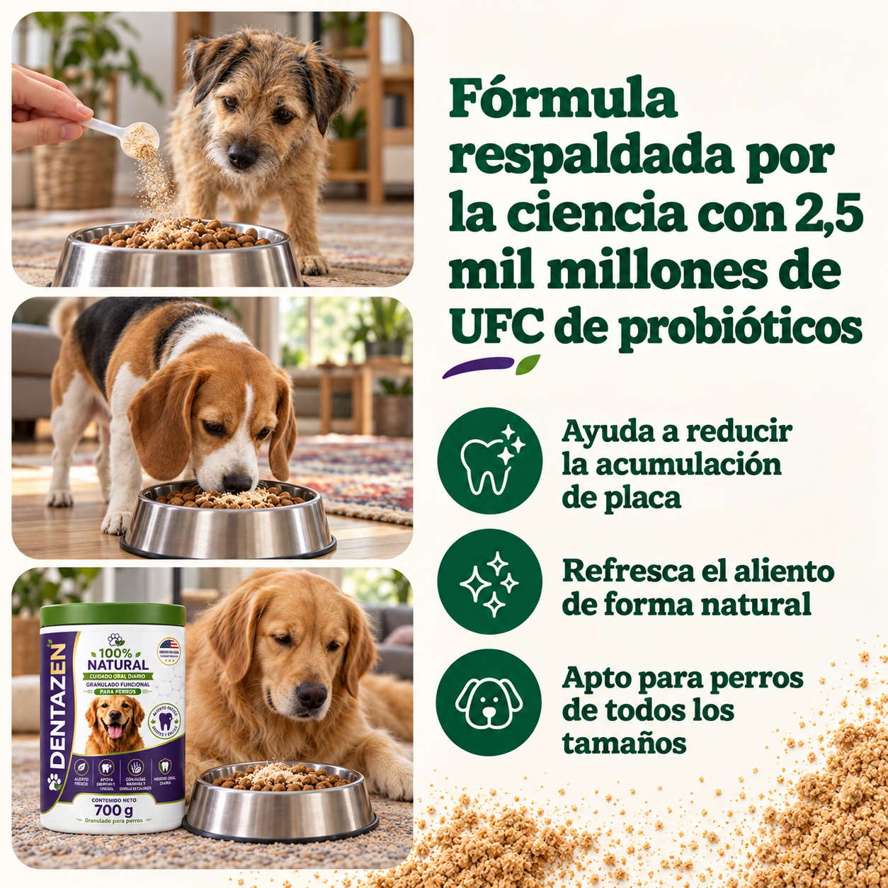PROTEINA LIMPIADORA ENCIAS MASCOTAS