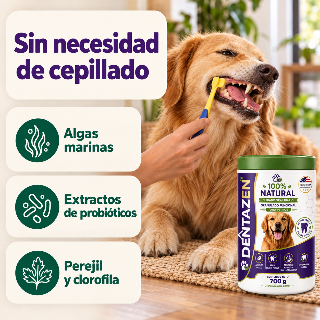 PROTEINA LIMPIADORA ENCIAS MASCOTAS