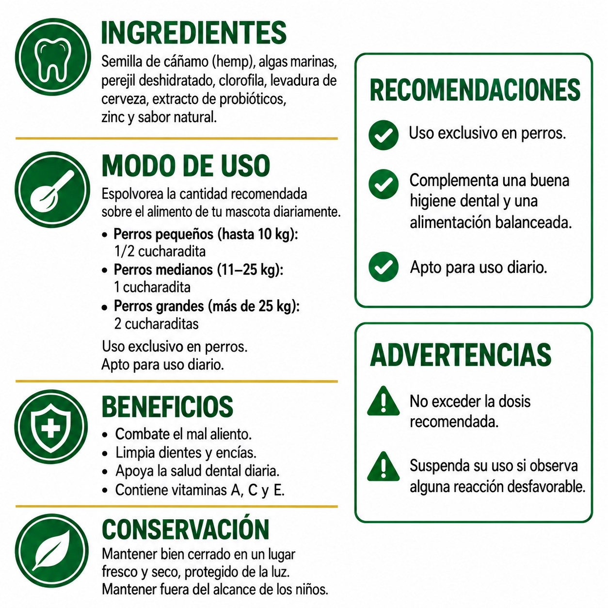 PROTEINA LIMPIADORA ENCIAS MASCOTAS