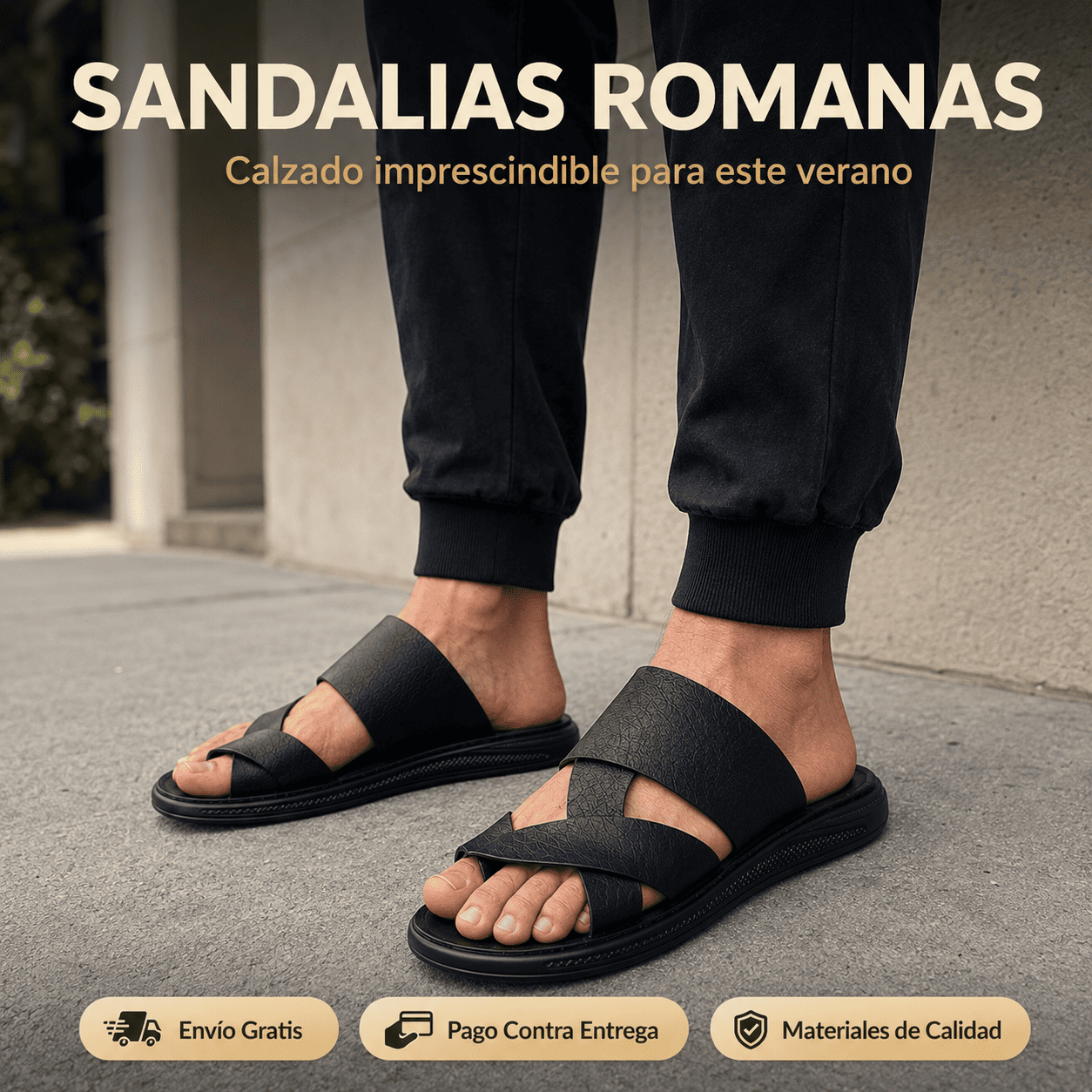 Sandalias Romanas